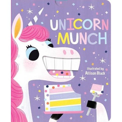 Unicorn Munch - (Crunchy Board Books) by  Little Bee Books (Board Book)