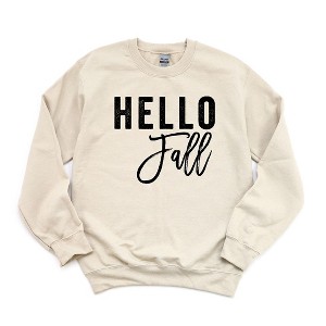 Simply Sage Market Women's Graphic Sweatshirt Hello Fall - 1 of 2