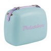 Polarbox Retro Vintage Design 6 Cans/6qt Portable Cooler Hard-Sided Bag - Lilac Sky Blue - 2 of 3