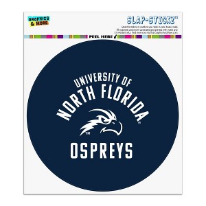 North Florida Osprey Automotive Car Window Locker Circle Bumper Sticker - 1 of 4