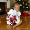 Snowy the Polar Bear Plushie, Cute Kids’ 12" Christmas Stuffed Toy| OrnamentallyYou - 3 of 4