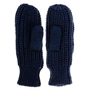 French Connection Women's Fashion Cable Knit Mittens For Winter - 1 of 4