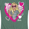Women's - Barbie - Sketchy Hearts Barbie Short Sleeve Graphic T-Shirt - 2 of 4