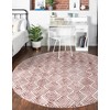 Unique Loom Eco Trellis Native Trellis Indoor Woven Area Rug - 3 of 4