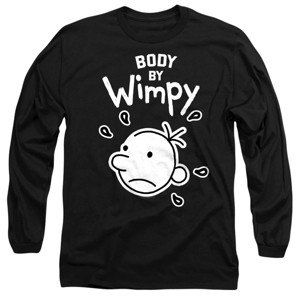 Men's Diary Of A Wimpy Kid Body By Wimpy Face Long Sleeve T-Shirt - 1 of 4