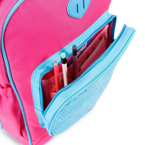 Mochila rodante J World Sparkle para niños 6