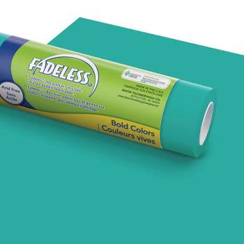  Fadeless Bulletin Board Paper, Fade-Resistant Paper for  Classroom Decor, 48” x 50', Nile Green, 1 Roll : Prints : Office Products
