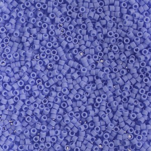 John Bead Miyuki Delica Bead 11/0 RD Light Sapphire (DB0760) 5.2gms Vial - 1 of 1