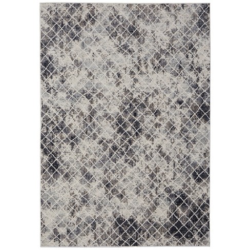 Kano Transitional Diamond Ivory/gray/taupe Area Rug : Target