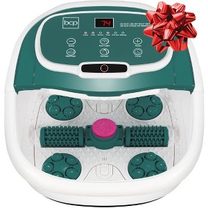 Best Choice Products Portable Heated Shiatsu Foot Bath Massage Spa w/ Pumice Stone, Waterfall, Adjustable Heat - 1 of 4
