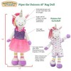 Sharewood Forest Friends 18 Inch Rag Doll Piper the Unicorn - 2 of 4