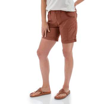 Women's High-Rise Everyday Shorts - A New Day™ Brown 2