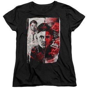 Women's Supernatural Dean Winchester Demon T-Shirt - 1 of 4