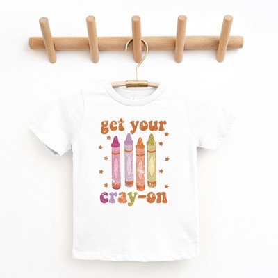 The Juniper Shop Get Your Cray-On Youth Short Sleeve Tee