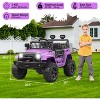 12V Electric Ride Car for Kids with Remote Control,Music Player, Spring Suspension - 4 of 4