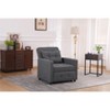 TinyHomie Sleeper Chair 3 in 1 Convertible Chair Bed Pull Out Sleeper Chair Beds Adjustable Single Armchair Sofa Bed - 2 of 4