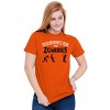 Please Don'tFeed the Zombies Graphic T Shirt Men or Women Brisco Brands - 4 of 4