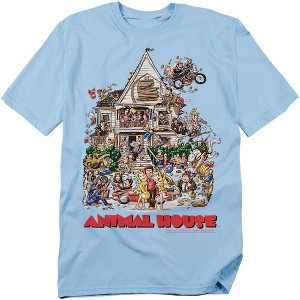 Animal House Poster Art Adult T-Shirt - 1 of 4