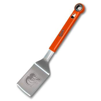 MLB Baltimore Orioles Stainless Steel BBQ Spatula with Bottle Opener