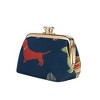 Signare USA Dachshund Blue Frame Purse - 2 of 4