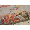 Waverly Global Awakening "Casablanca Rose" Ceramic Area Rug by Nourison - 3 of 4