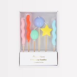 Meri Meri Balloon Candles (Pack of 6) - 1 of 4