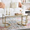 Household Essentials Half Moon Side End Table - 3 of 4