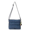 Sakroots Artist Circle Basic Crossbody Bag in Eco-Twill, Multifunctional Purse Indigo Spirit Desert - 2 of 4