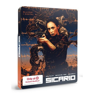 Sicario (Target Exclusive SteelBook)(Blu-ray + Digital)