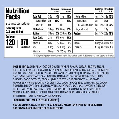 Reduced Fat Cookie Dough Ice Cream - 16oz - Favorite Day™