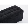 NicBex Versatile Storage Ottoman Bench with Lift Top,Foot Rest with Legs,End of Bed Storage Bench for Bedroom,Living Room & Bedroom Furniture - 4 of 4