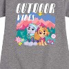 Girls' - Paw Patrol - Outdoor Vibes Graphic Short Sleeve Fleece Dress - 2 of 4