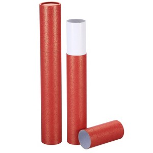 Unique Bargains Round Portable Photo Painting Documents Storage Mailing Tubes 2 Pcs - 1 of 4