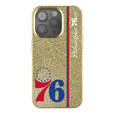 Keyscaper NBA Eastern Conference Teams Sidebar Gold Bling Cell Phone Case for Apple iPhone