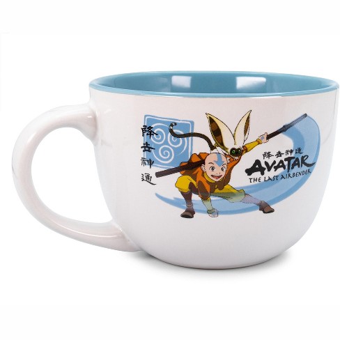 Buffalo Avatar: The Last Airbender Aang Momo Ceramic Soup Mug | Holds Ounces : Target