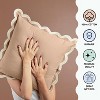 Folkulture Throw Pillow Covers | (20 x 20) Set of 2 Cotton Decorative Throw Pillows for Couch | Sand Dune Pillows for Couch Pillows for Living Room - 2 of 4