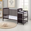VYNXARIA 3-in-1 Convertible Crib and Changer Combo Espresso - 2 of 4