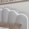 Famapy Queen Size Upholstered Bed Frame with USB Ports & LED Headboard,TB117-Tested Fabric,Style+Safe,Multiple Headboard Styles,Bedroom Centerpiece - 4 of 4