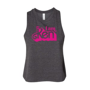 Women's - Barbie - I Am Ken Graphic Racerback Tank - 1 of 3