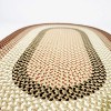 Colonial Mills Marin Braid - Rust 20 In x 30 In Oval Rug Indoor/Outdoor 100% Polypropylene - 4 of 4