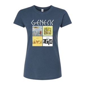Women's - Genesis - Music Album Grid Fitted Graphic T-Shirt - 1 of 3