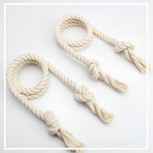 Rustic Braided Rope Curtain Tiebacks (set of 2) - Tree City - 1 of 4