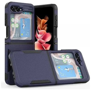 Entronix Case Compatible with Galaxy Z Flip 6 - Soft-Touch Dual-Layer Sleek Cover - 1 of 4