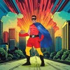 Forum Novelties Superhero Blue Costume Cape Adult - 2 of 4
