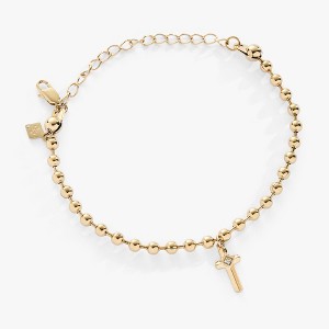 Alex and Ani Cross Ball Chain Bracelet - 1 of 4