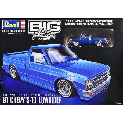 thumbnail image 2 of Revell 1:25 Scale 1991 Chevy S-10 Lowrider Model Kit – Includes 1:64 Diecast Car 2 of 4