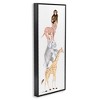 Stupell Industries Cute Stacked Jungle Savanna Animals Wildlife Standing Framed Giclee Art, Black, 10" x 24" - 2 of 4