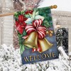 Briarwood Lane House Flag 40x28 For Outdoor Christmas Bells For Christmas House Flag - 4 of 4