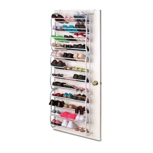 8-Pairs Wall-Mounted Shoe Organizer and Accessories