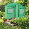 EAGLE PEAK Replacement Cover for 8x6 Portable Walk-in Pop up Greenhouse(Frame Not Included), Green - 2 of 4